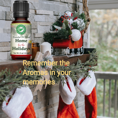 Home For The Holidays Aroma Blend 100% Pure Aroma Blend by Creation Farm 15 ml.