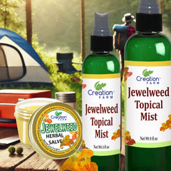 Jewelweed Topical Mist 4 oz- Hiedra venenosa y roble venenoso, picaduras, picazón del nadador, Niebla de Topicos 