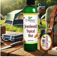 Jewelweed Topical Mist 4 oz - Poison Ivy & Poison Oak, Morsures, Démangeaisons du nageur, Niebla de Topicos 