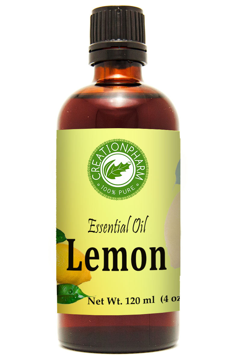 Lemon Essential Oil 120ml (4oz) Creation Pharm - Creation Pharm