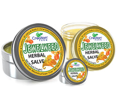 Jewelweed Herbal Salve - Herbal Jewelweed for poison ivy summer skin comfort itchy sting - Creation Pharm