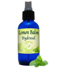 Lemon Balm Hydrosol 4 oz.- Basalmo de Limon Hidrosol - Relieves Stress, Fatigue & Skin Rashes. - Creation Pharm