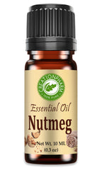 Nutmeg Essential Oil 100% Pure 10 ml (0.3 oz) by Creation Pharm - Creation Pharm