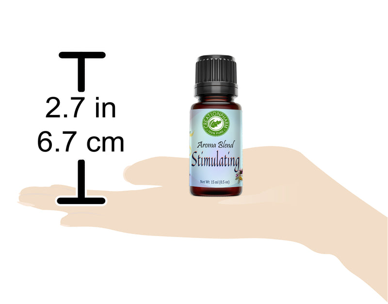 Stimulating Aromatherapy Essential Oil Blend 15 ml from Creation Pharm - Creation Pharm