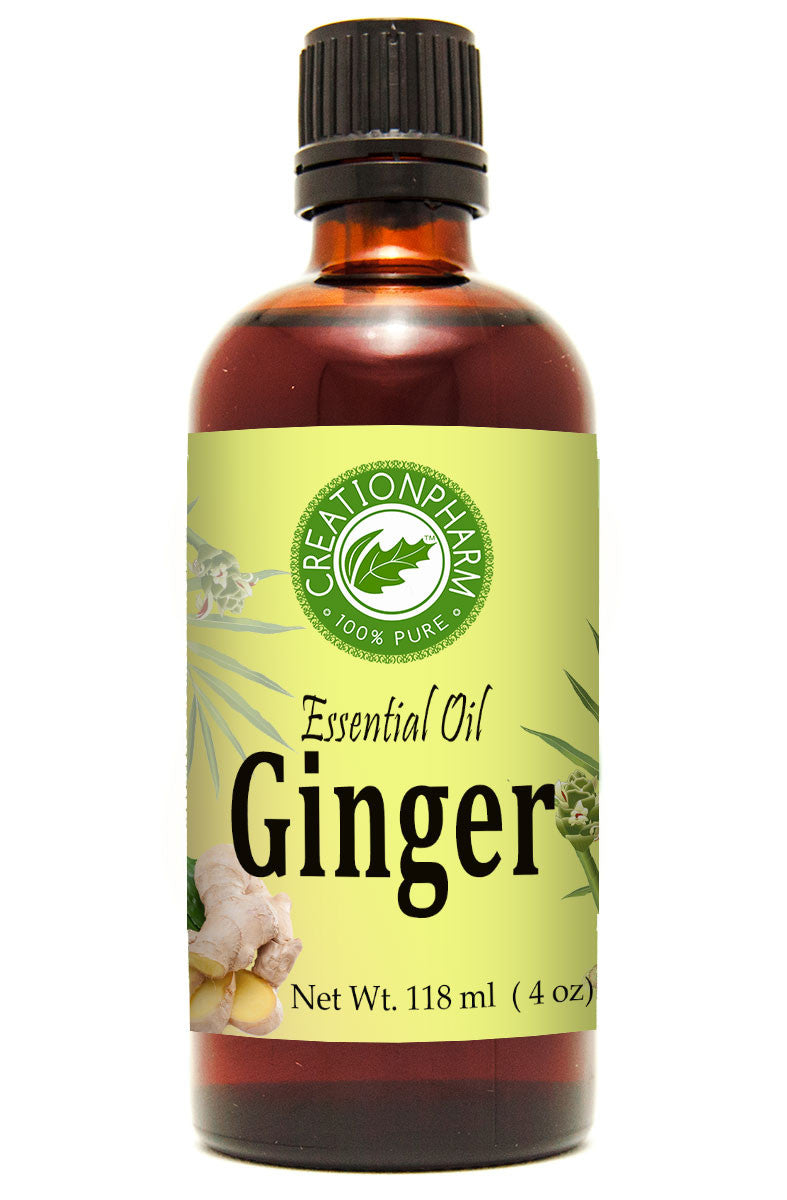 Ginger Essential Oil 120ml (4oz) Creation Pharm - Creation Pharm